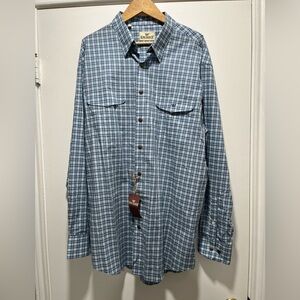 King Ranch Western Shirt with Metal Buttons NWT Mens XL